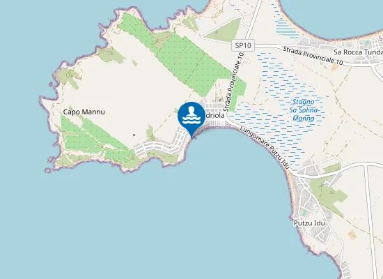Map of Mandriola