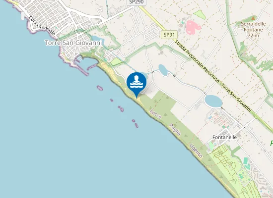 Map of Lido Sabbioso