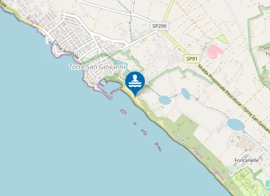 Map of Lido Onda Marina