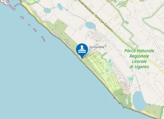 Map of Lido Fontanelle