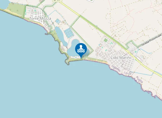 Map of Villaggio Costa del Salento