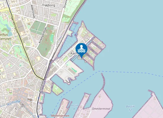 Map of HAVNEBADET, BASSIN 7