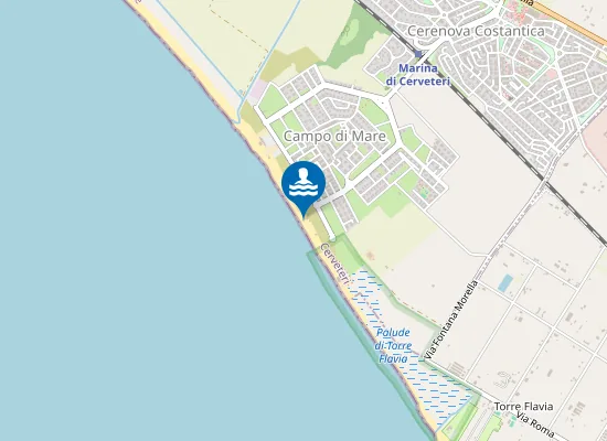Map of Ocean Surf Beach