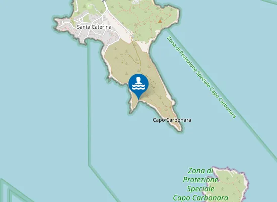 Map of Cala Burroni