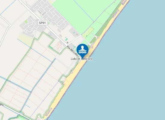 Map of Lido Sirena