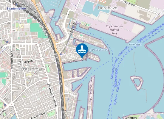 Map of SANDKAJ BADEZONE