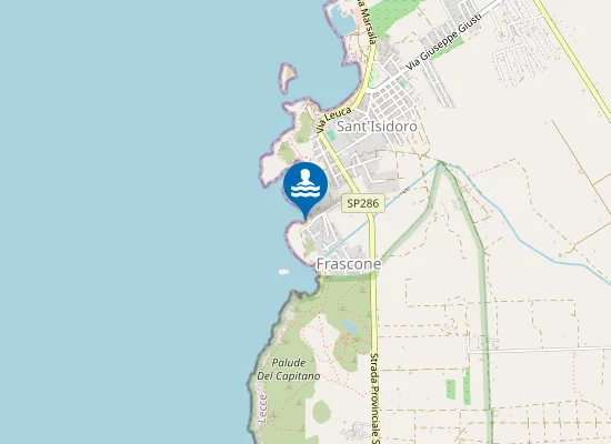 Map of Lido dell' Ancora