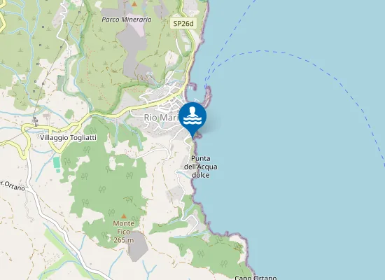 Map of Spiaggia di Gennaro