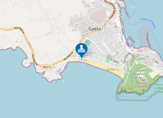 Map of Lido Luna Rossa