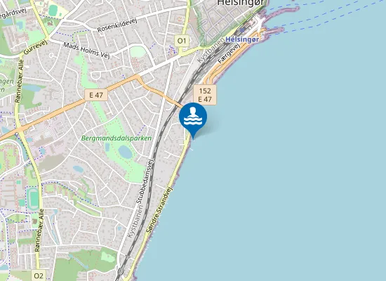 Map of TRYKKERDAMMEN