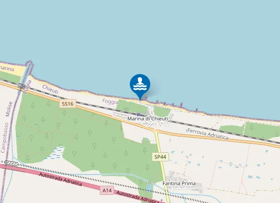 Map of Lido Dielleffe