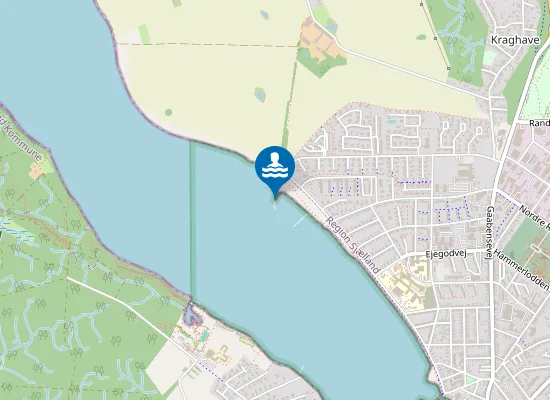 Map of NORDRE BÅDELAUG, KRAGHAVE