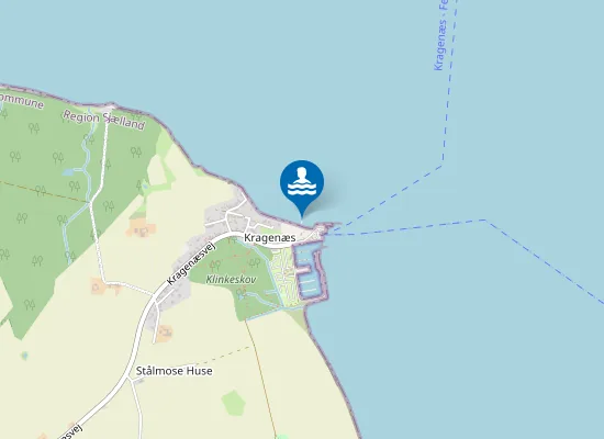 Map of KRAGENÆS NORDSTRAND
