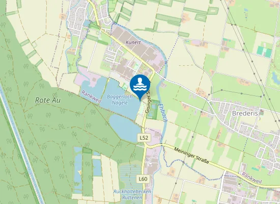 Map of Baggersee Paspels, Rankweil