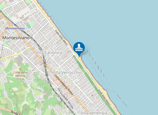 Map of Spiaggia libera
