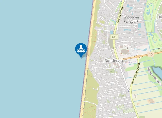 Map of SØNDERVIG