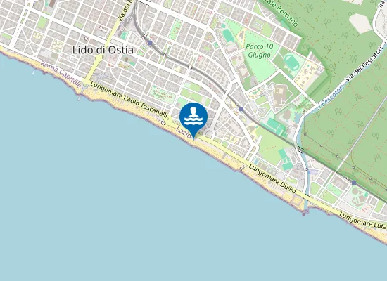 Map of La Spiaggietta