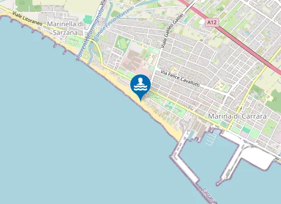 Map of Spiaggia libera