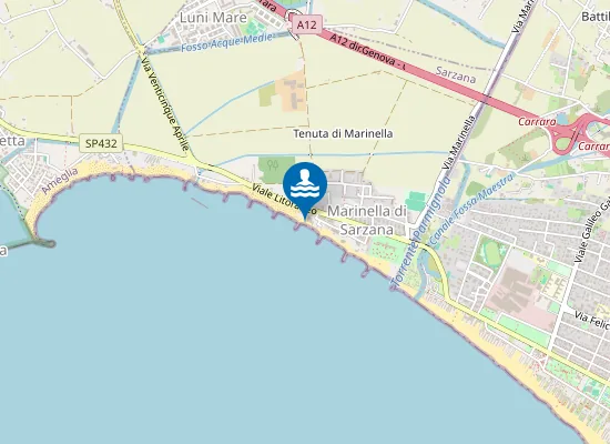 Map of Bagno Roma