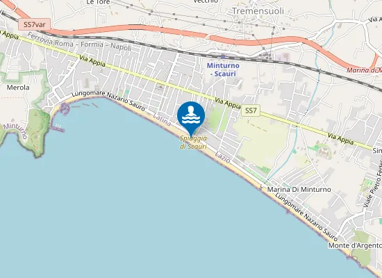 Map of Spiaggia Libera