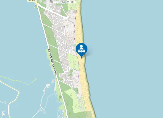 Map of Bagno Azzurro