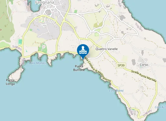 Map of Lido Burrone