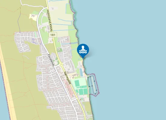 Map of HV.SANDE NORD