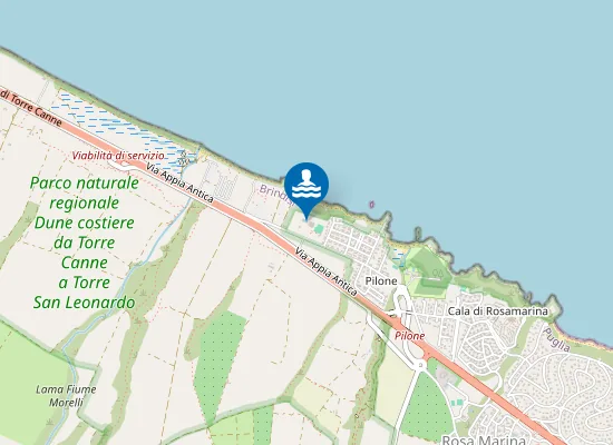 Map of Camping Villaggio Vacanze