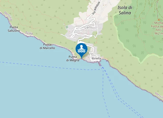 Map of Spiaggia della Nonna