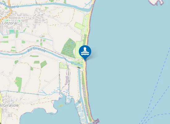 Map of Spiaggia di Iscrixedda