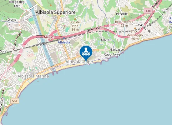 Map of Bagni Ulisse