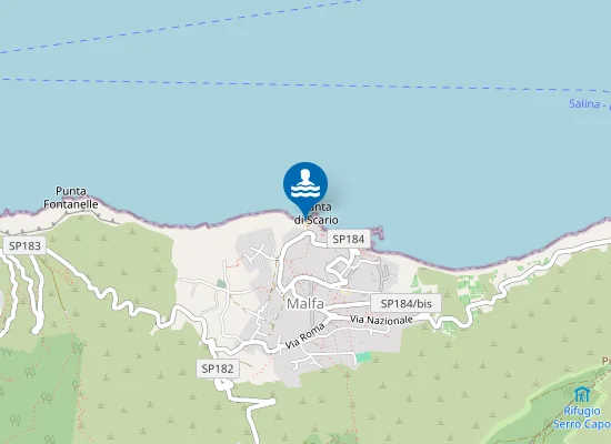 Map of Spiaggia dello Scarico