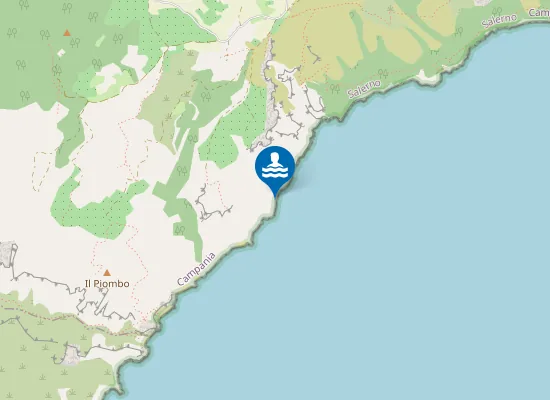 Map of Spiagge Gemelle