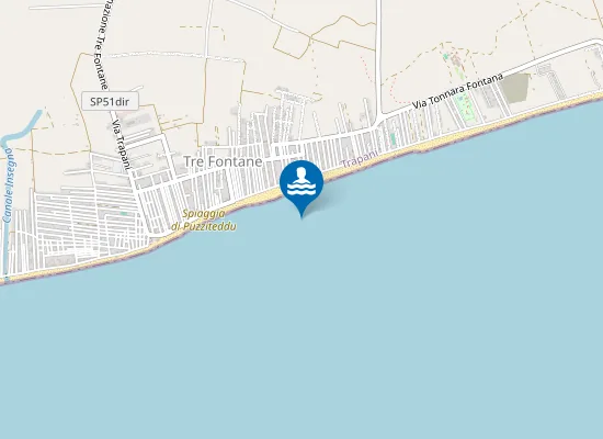 Map of Spiaggia di Puzziteddu