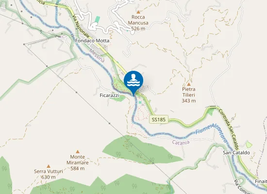 Map of Spiaggia delle Gole