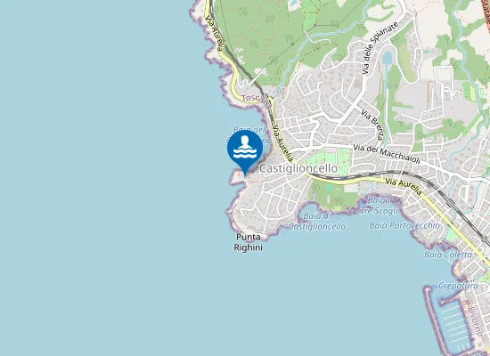 Map of Spiaggia Cianciafera