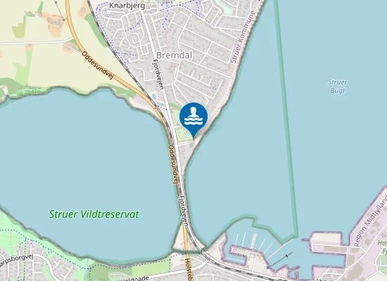 Map of BREMDAL STRAND