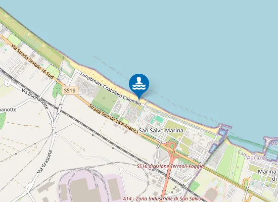 Map of Playa Hermosa