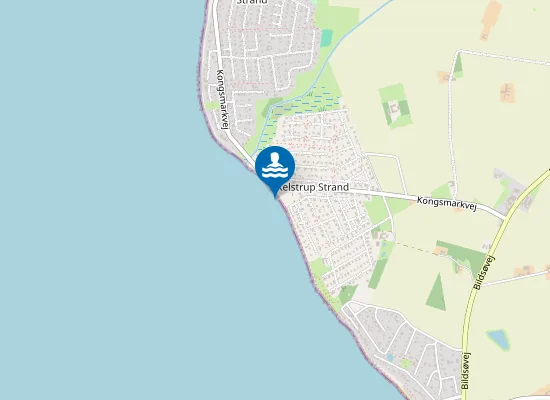 Map of KELSTRUP STRAND