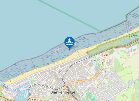 Map of BLANKENBERGE ARTANHELLING