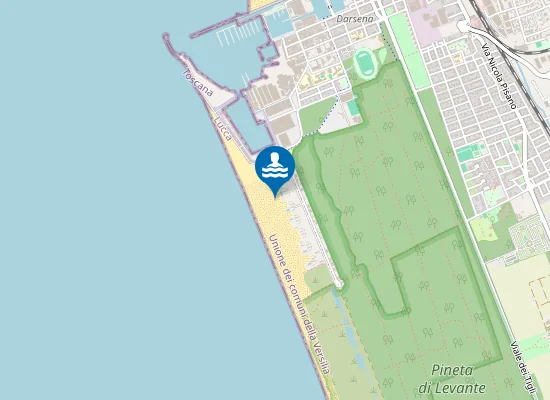 Map of Bagno Ernesta