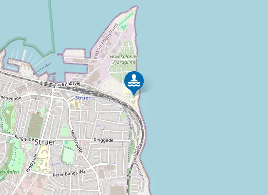 Map of STRUER SKOLEHJEM