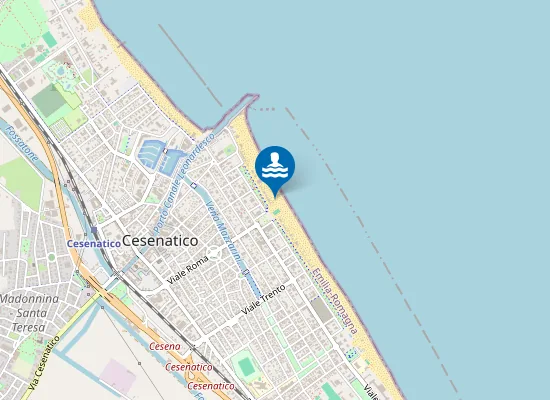 Map of Bagno Casali