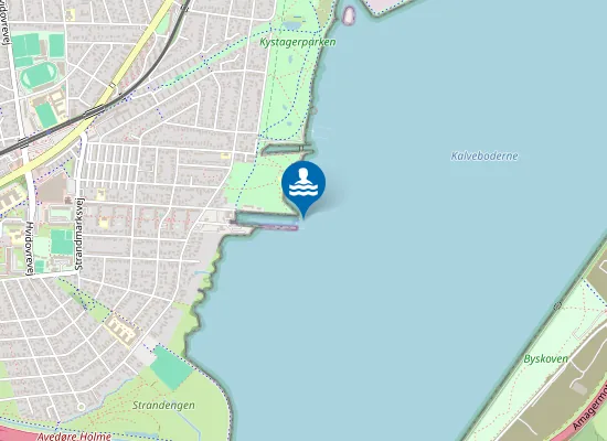 Map of HVIDOVRE HAVN
