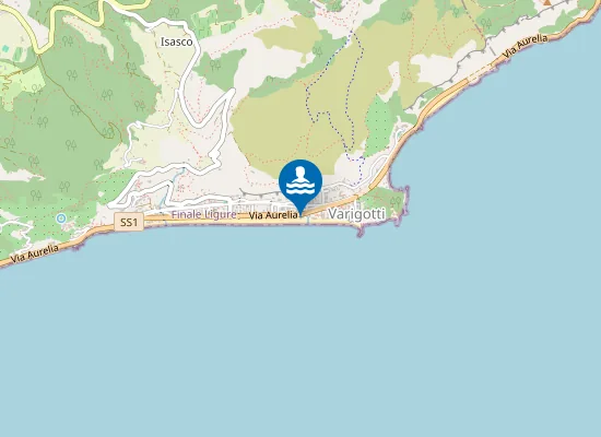 Map of Bagni Albatros