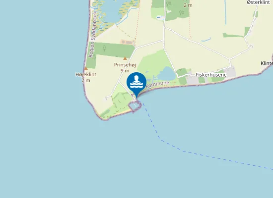 Map of Baagoe Strand