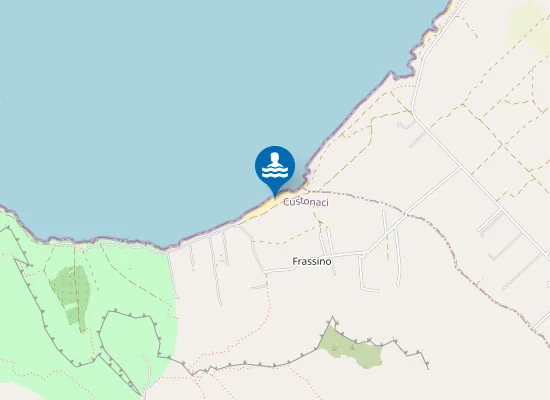 Map of Spaggia A' Chianca