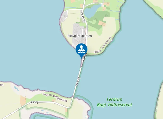 Map of Alroe Daemningen