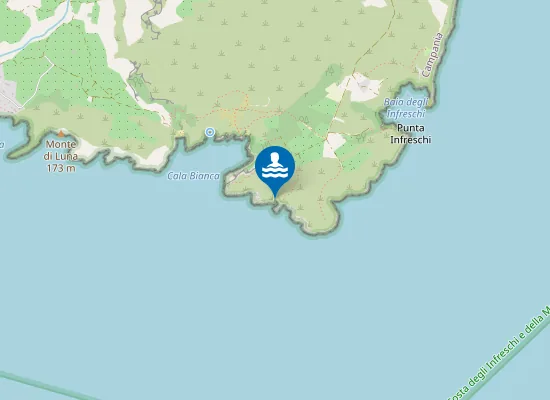 Map of Spiaggia degli Iscolelli