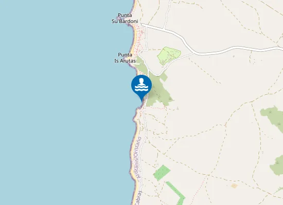 Map of S'Ungroni 'e Sa Palla